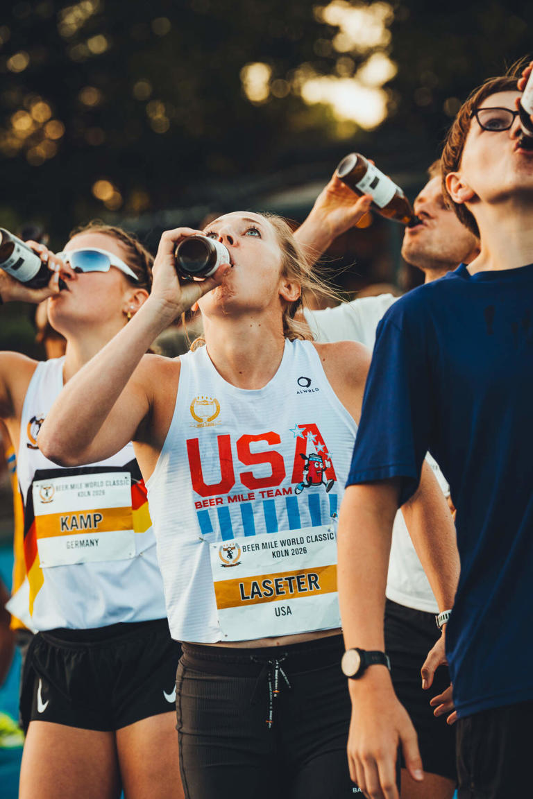 Charlotte beer-mile champ settles 3-year rivalry with Olympian by 0.8 ...