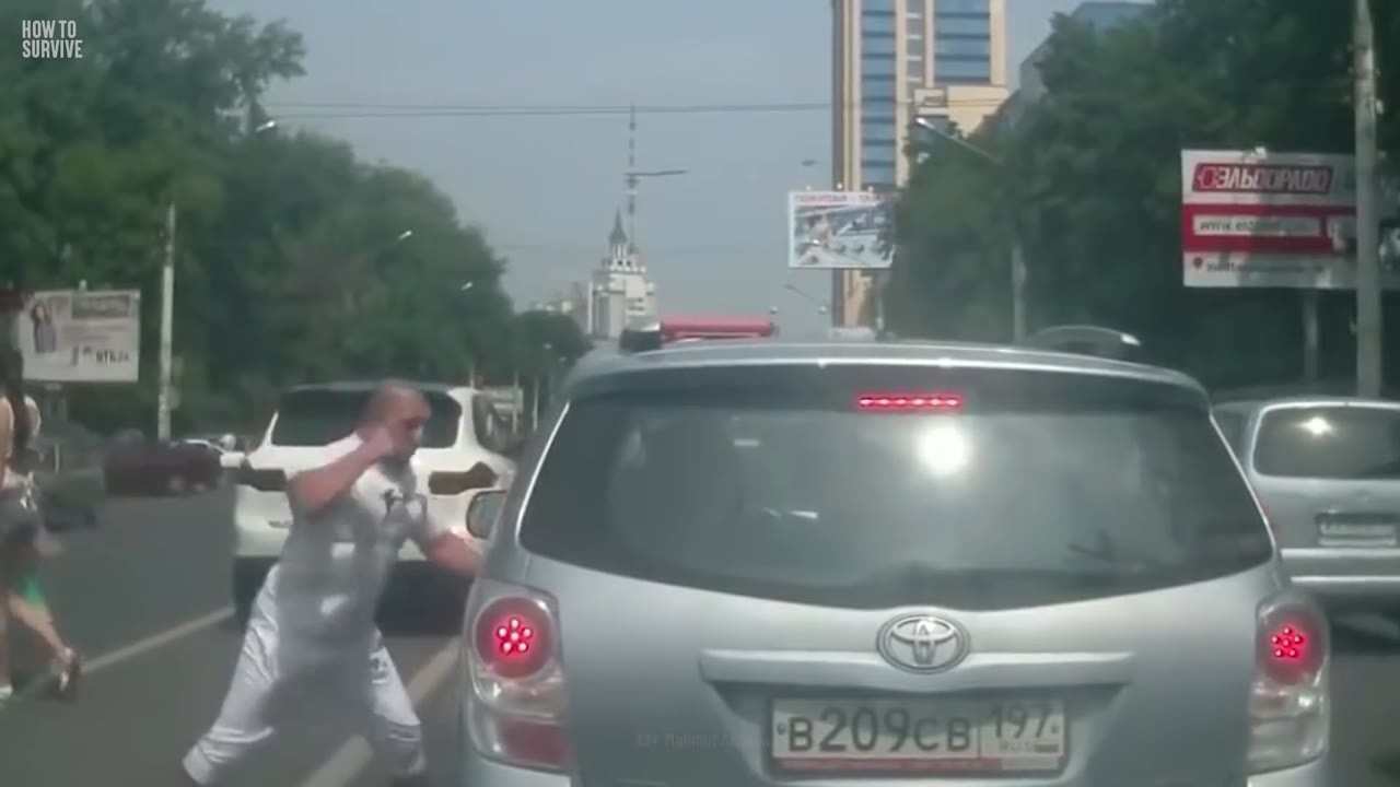 An angry driver starts following you - then going home could be your ...