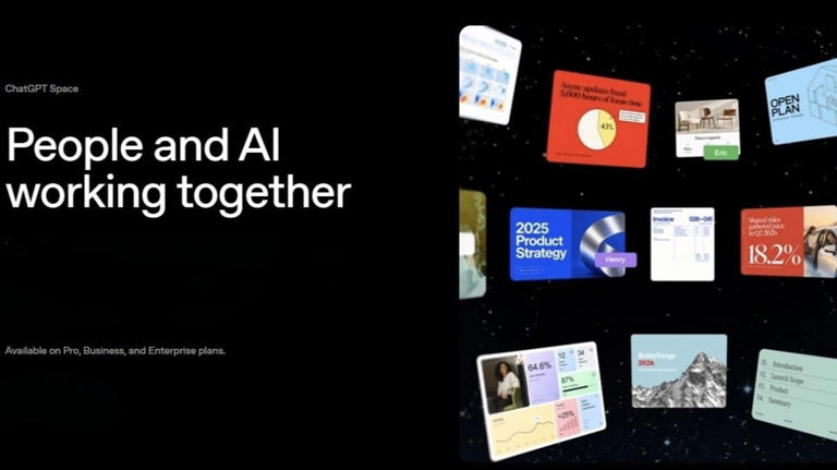 OpenAI launches ChatGPT Space: A shared hub for documents and AI team ...