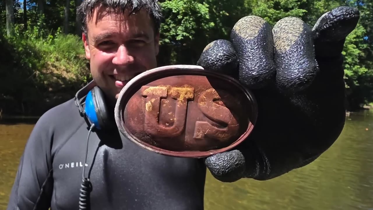 He suspected the coin was a King George II copper. Then the river gave ...