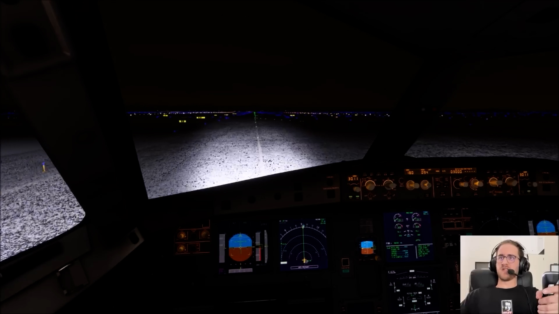 A realistic nightmare in Microsoft Flight Simulator (with ATC) random ...