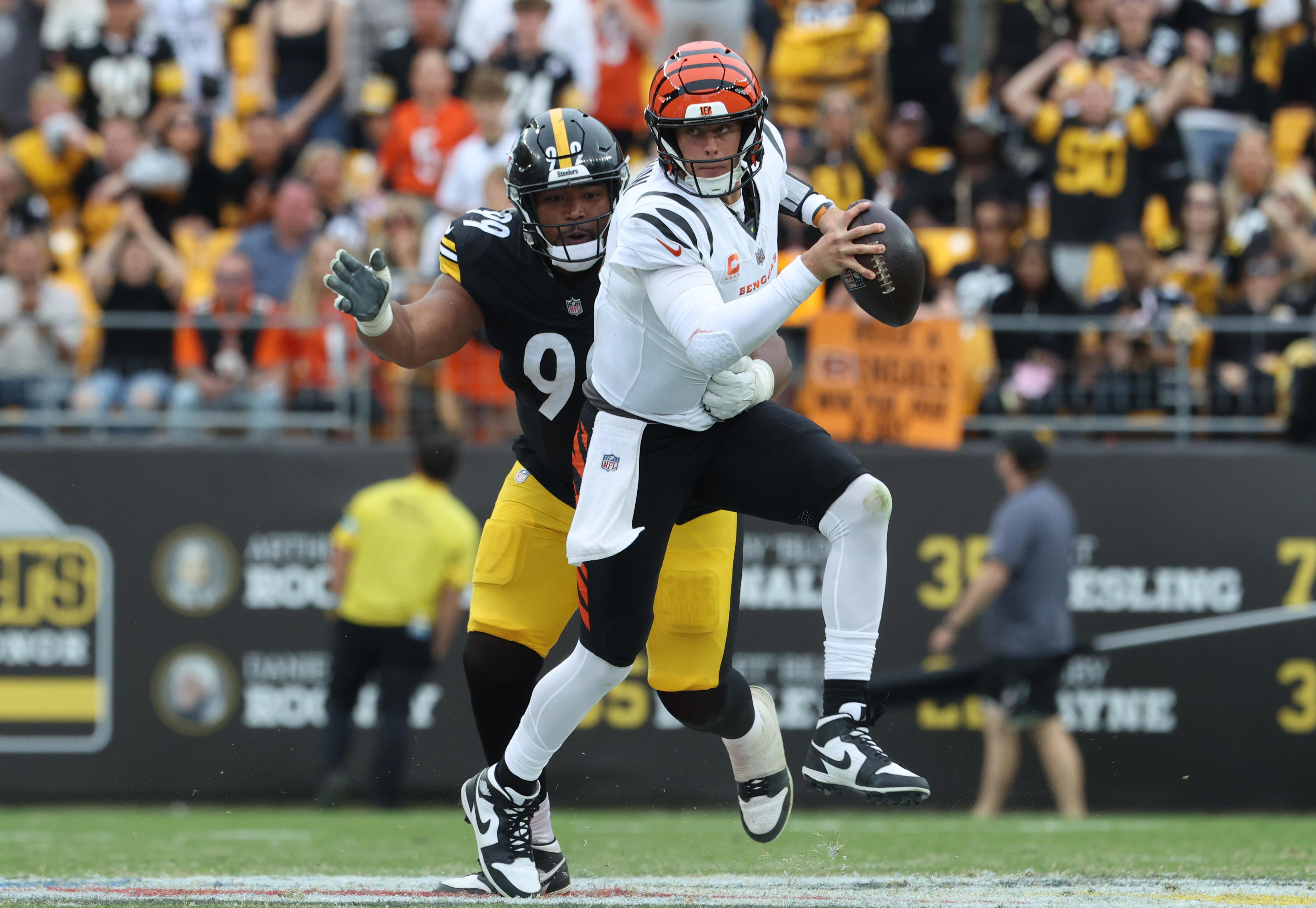 Derrick Harmon sends blunt message to his pass-rush doubters