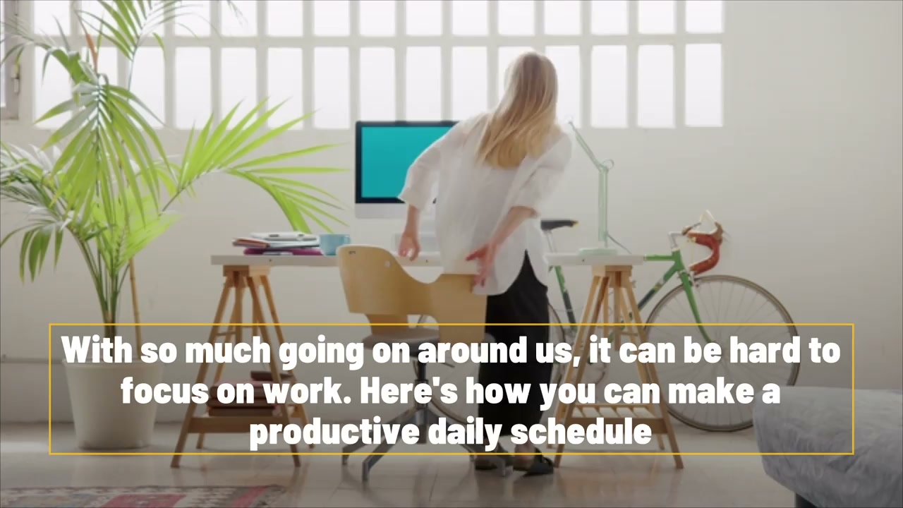 5 easy steps to making a productive daily schedule