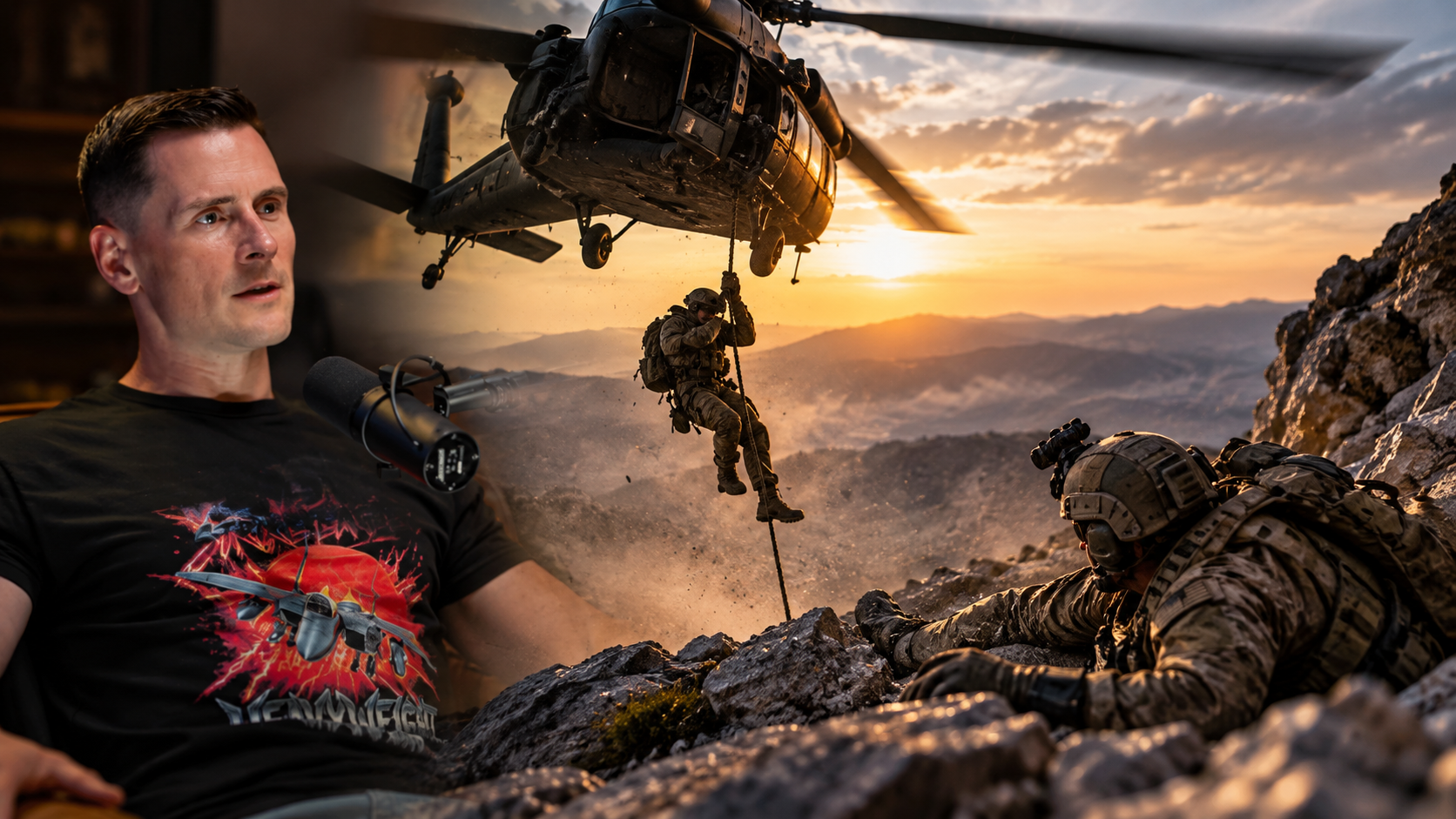 His orders said stay above 500 feet… then he learned a Navy SEAL was ...