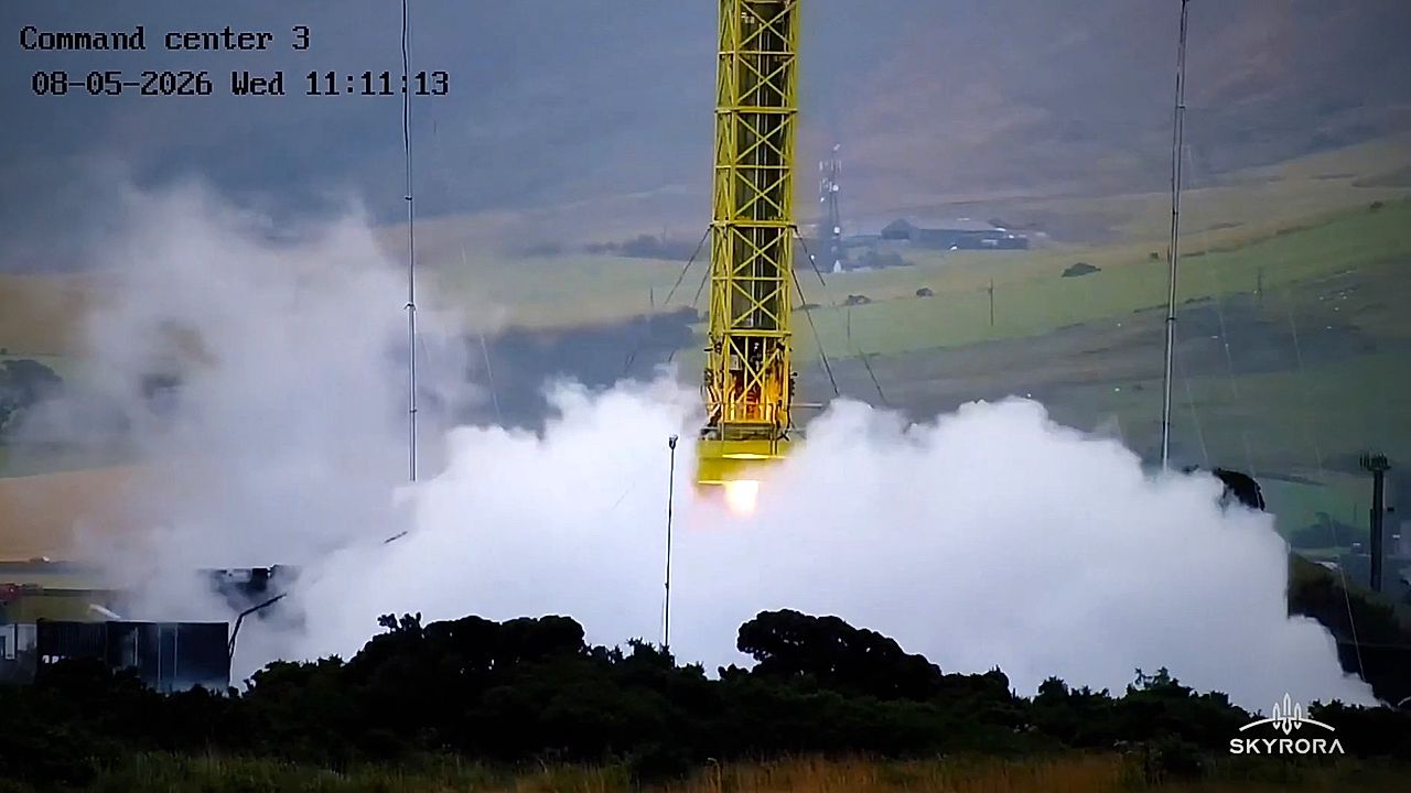 Scottish space company celebrates successful rocket engine hot fire test