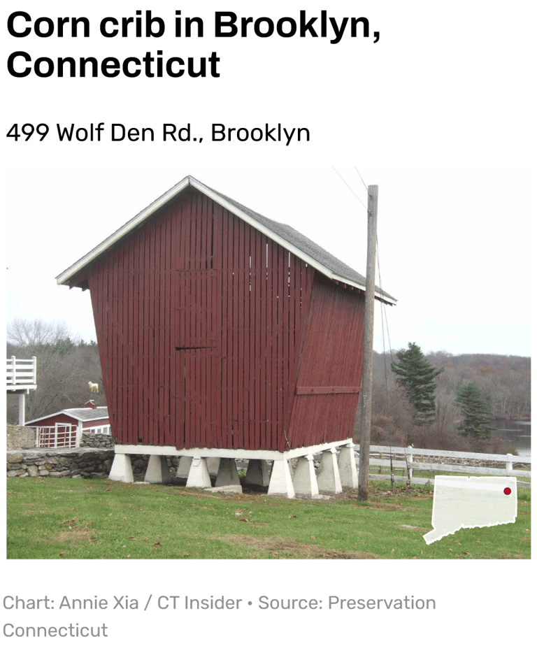 See more than 2,000 of Connecticut's historic barns and farm buildings