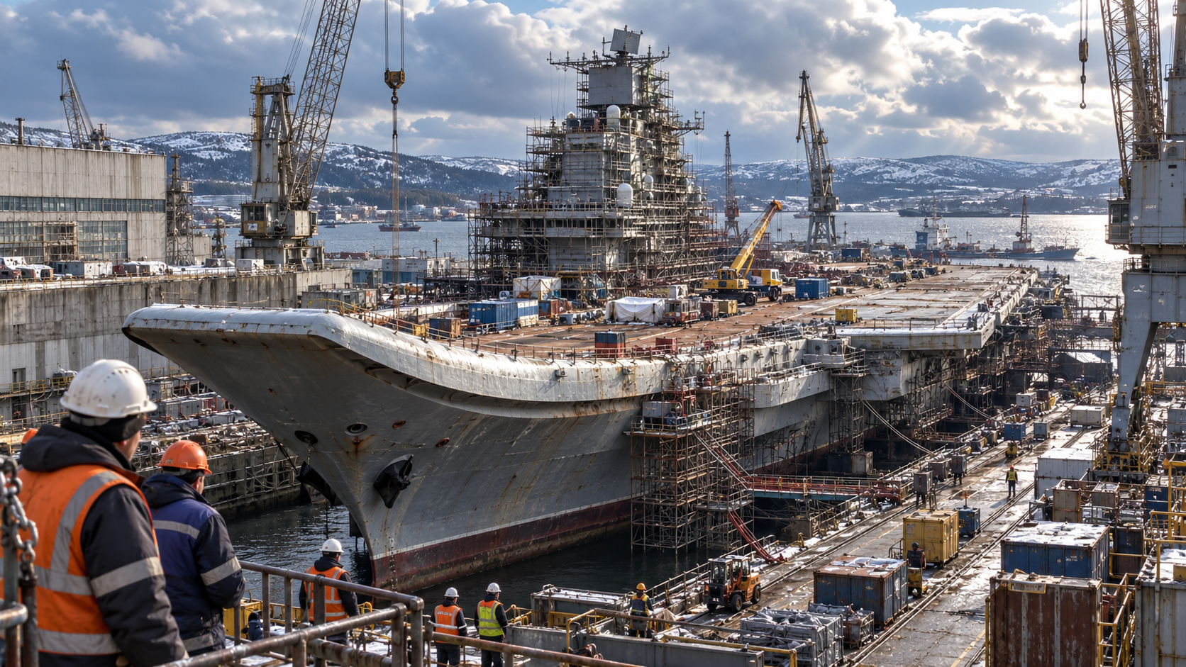 Why Russia’s only aircraft carrier may never sail again