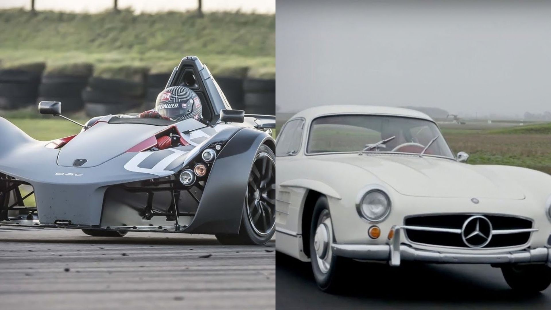 BAC Mono vs Mercedes-Benz 300 SL Gullwing