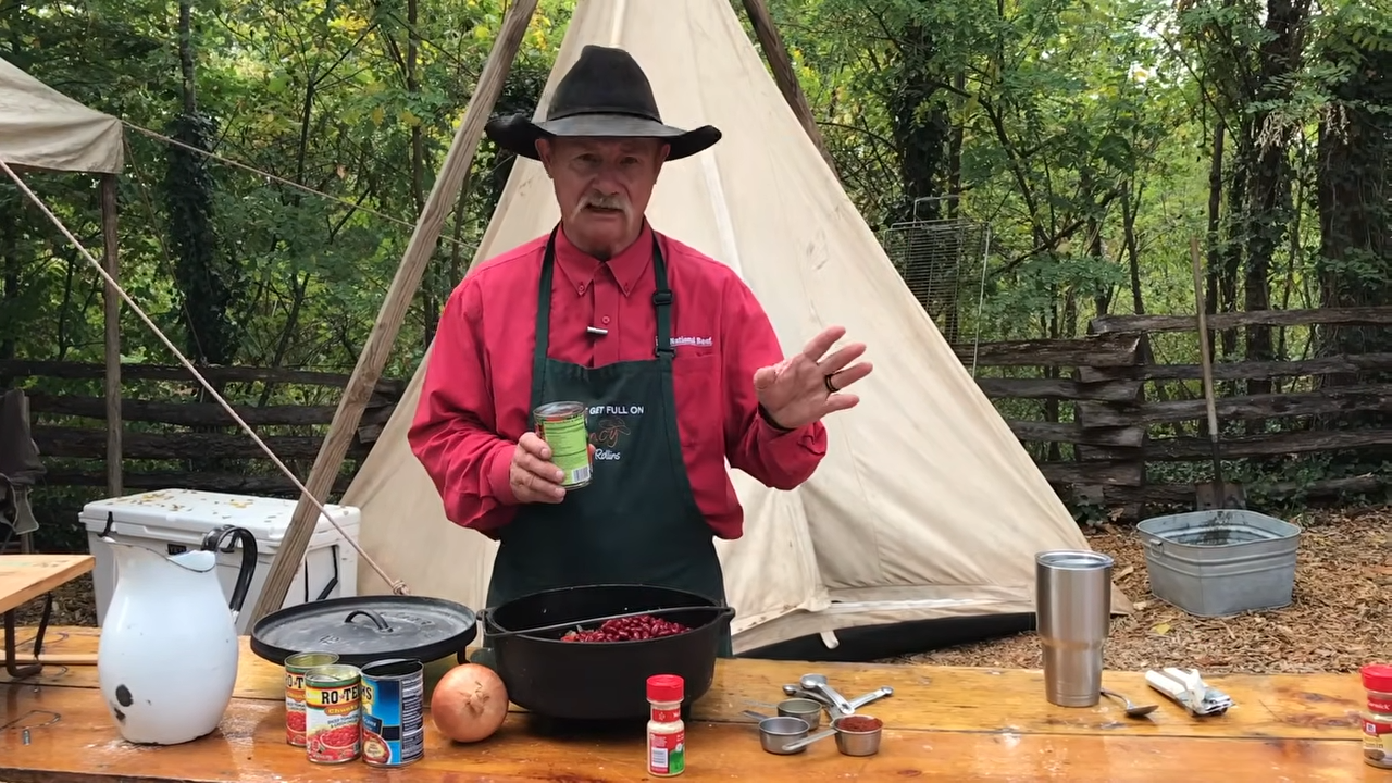 He revealed what 'chili meat' originally meant... it wasn't just ground ...