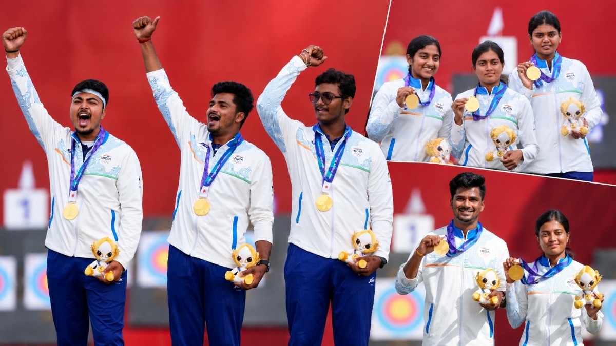 Asian Games: Compound archers complete golden hat-trick, lay down LA ...