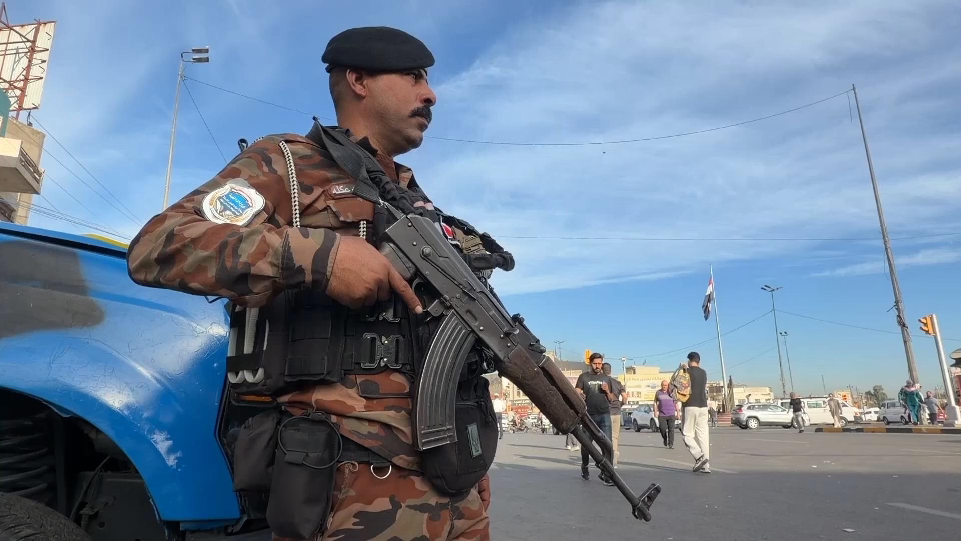 Heightened security in capital amid US departure from Iraq