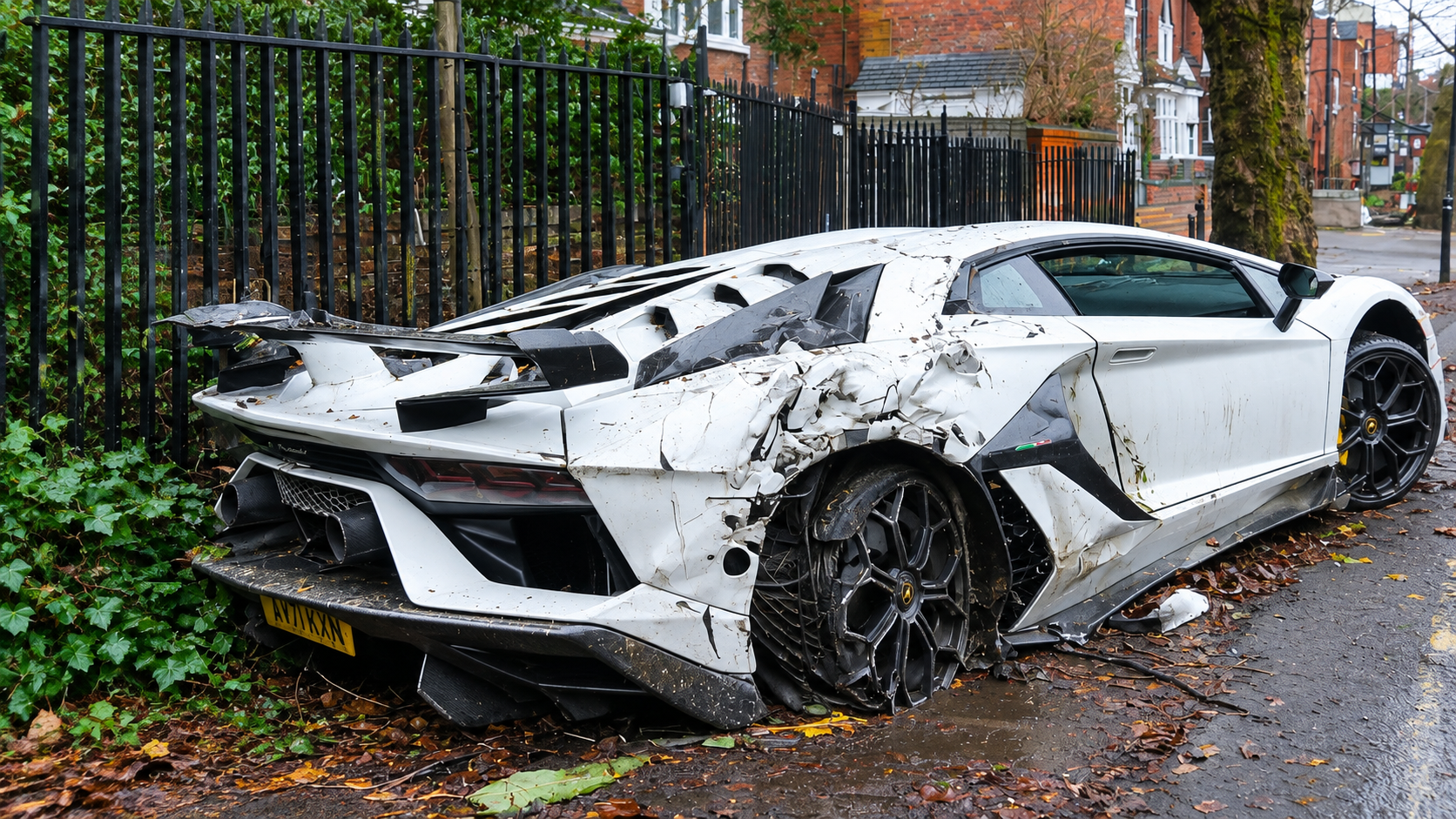 I bought this crash-damaged Lambo for $230,000 - then found out ...