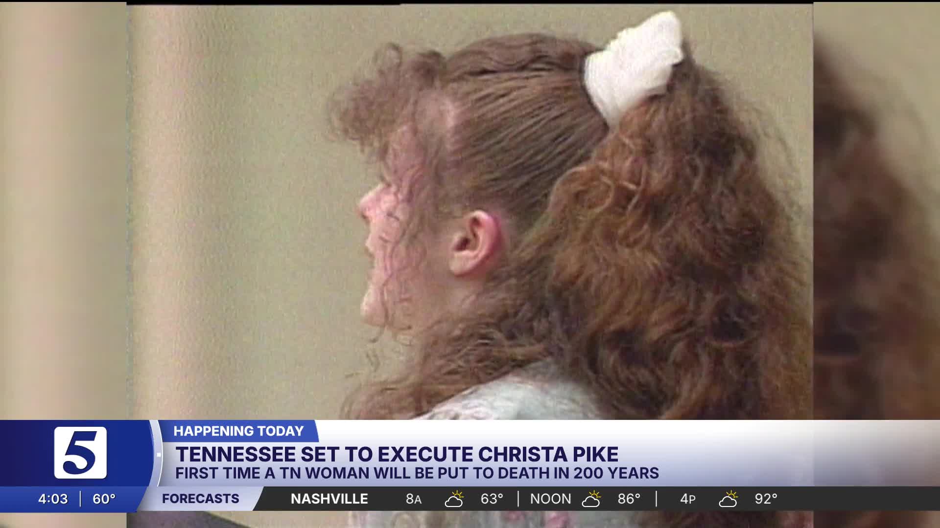 Tennessee set to execute Christa Pike for 1995 murder