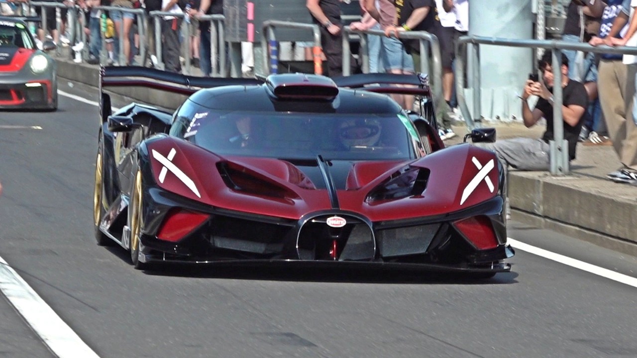 Watching a Bugatti Bolide unleash its full potential
