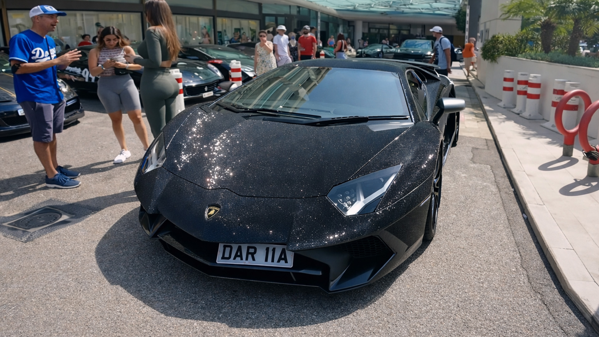This diamond covered Aventador takes luxury to another level