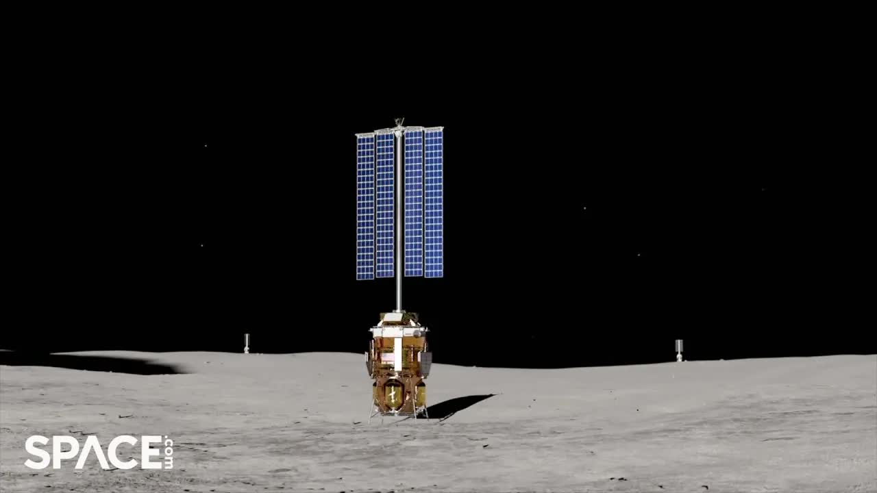 Blue Origin's 'Power Tower' could light up the moonbase