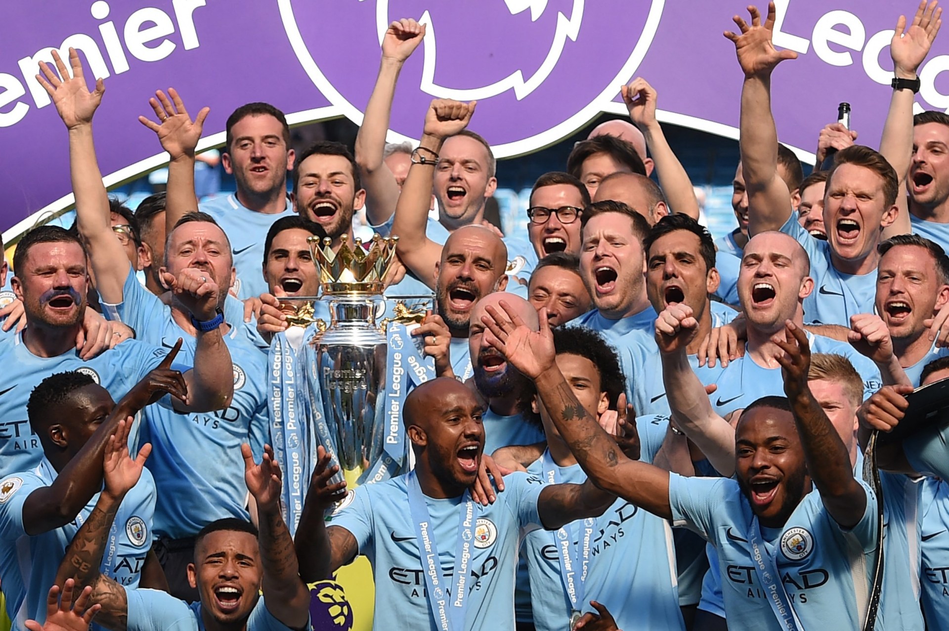 Manchester City won the Premier League three times between 2009-18 (Picture: Getty Images)