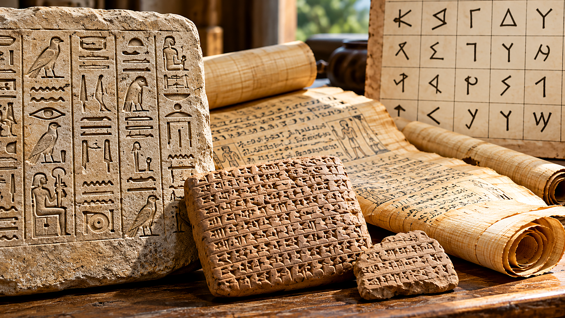 The writing revolution, how 22 symbols replaced thousands and spread ...