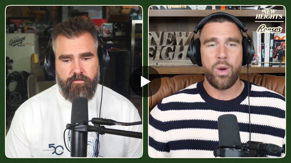 Travis and Jason Kelce give their verdict on Taylor Swift's new music