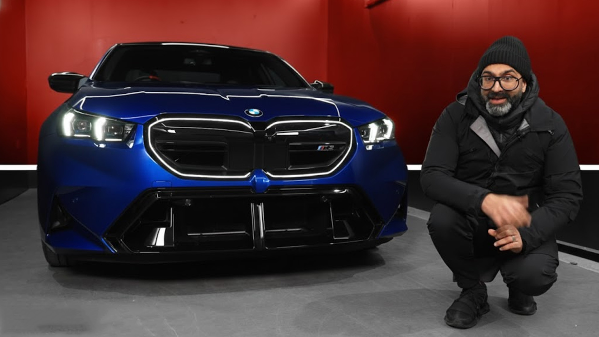 BMW M5 goes from driving test to development work