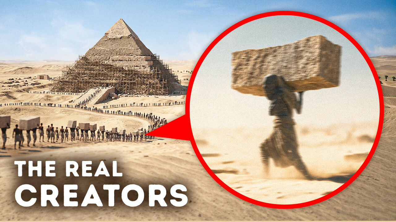 The pyramids were not built by Egyptians, new study suggests