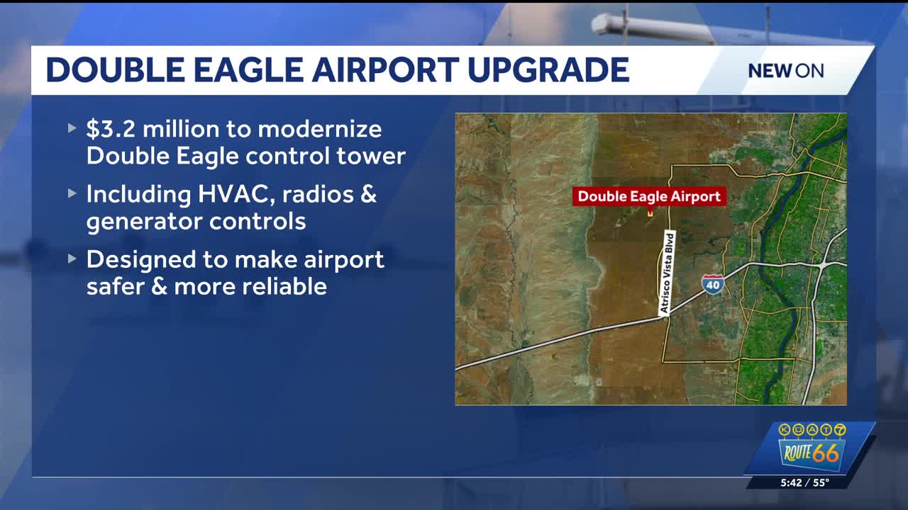 Double Eagle Airport control tower upgrades