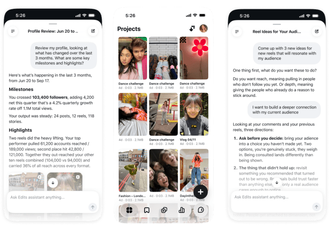 Instagram rolls out an AI video editor for creators