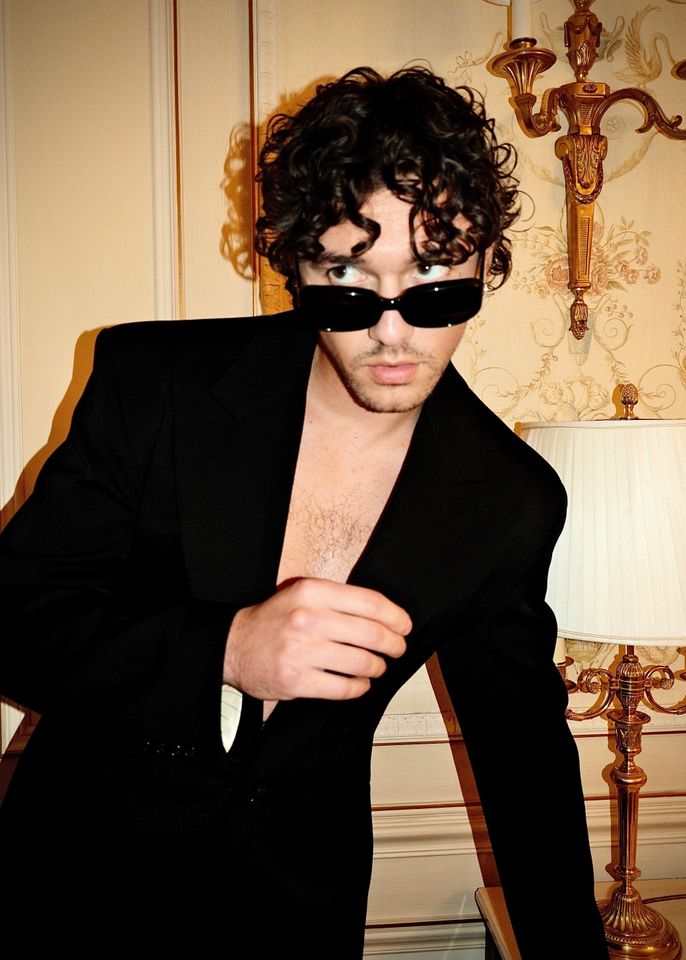 Belmont Cameli’s curls got the rock and roll treatment for Paris ...