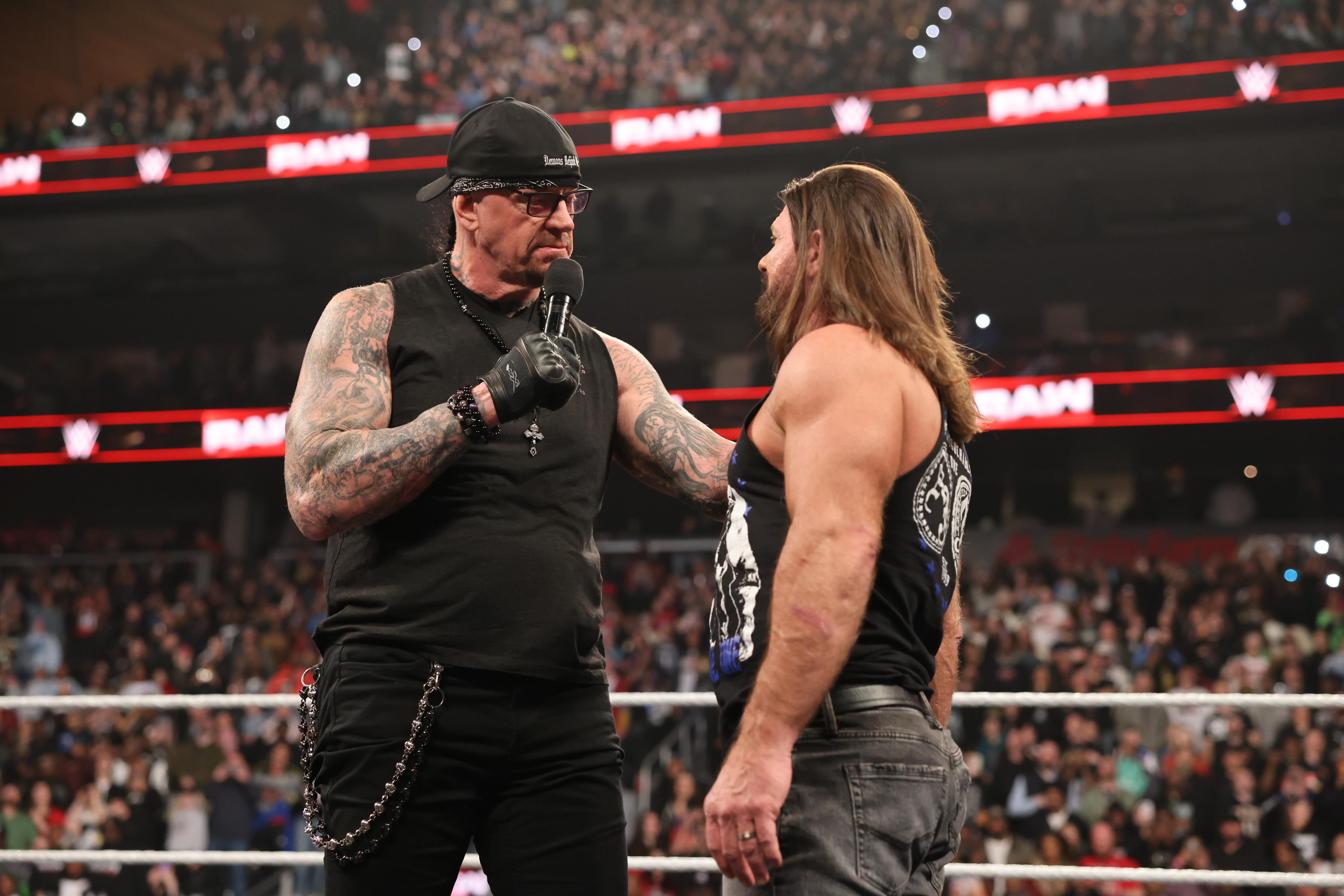AJ Styles has regrets about the Boneyard match with Undertaker and his ...