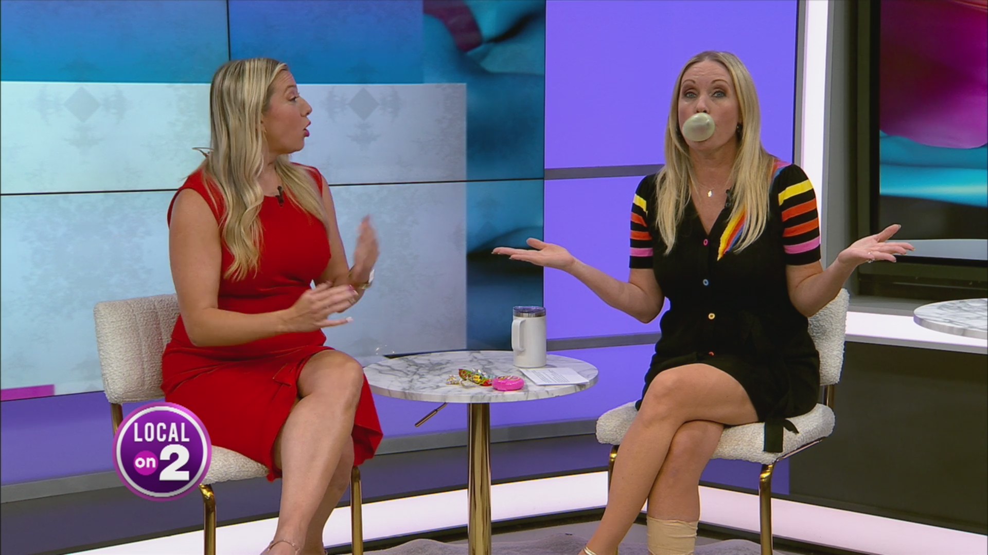 Blow a bubble for Chewing Gum Day