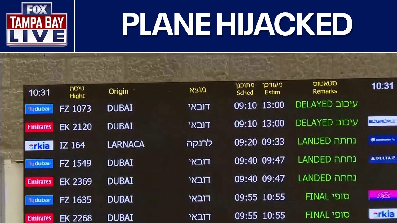 Pilot stabbed after attempted overseas hijacking