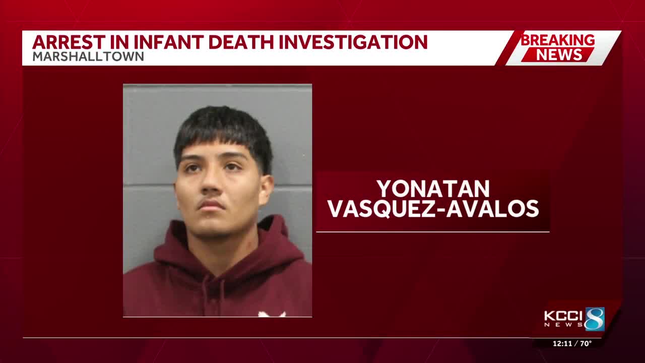 Marshalltown man charged with murder after infant's death
