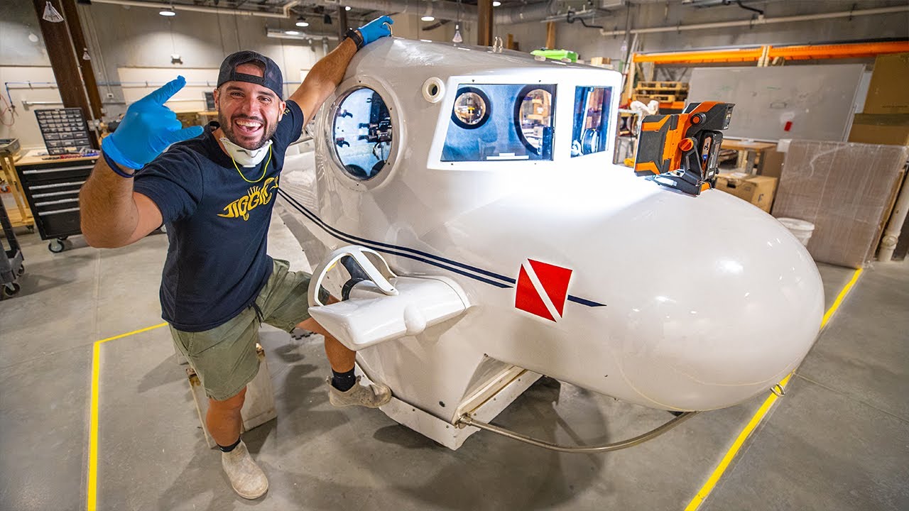 I power on a 1998 personal submarine