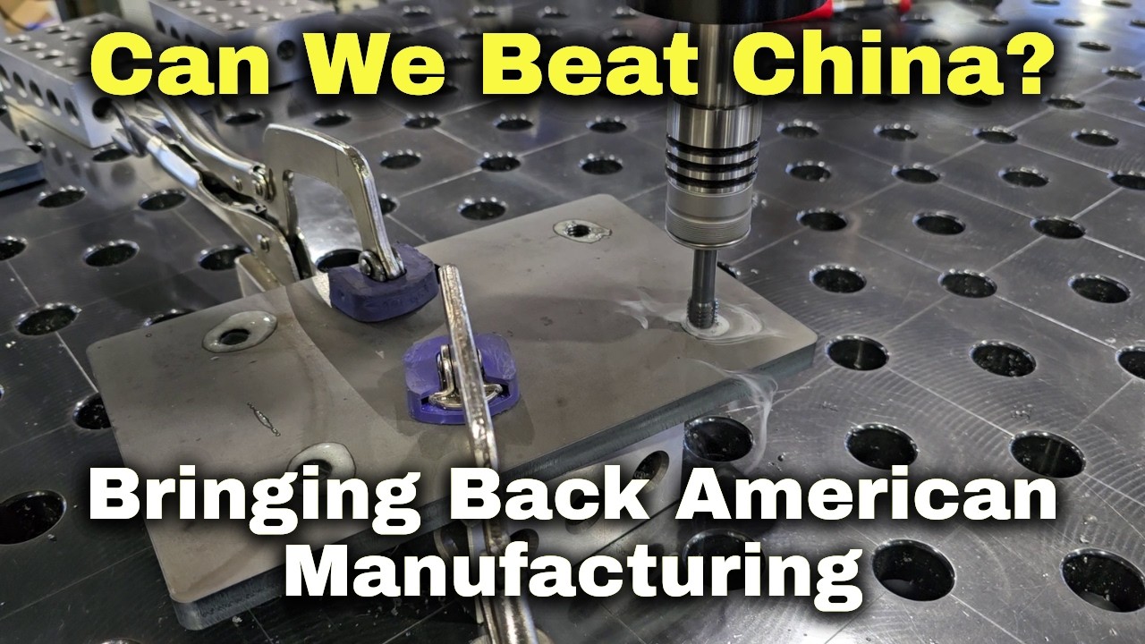 China is eating our lunch! American manufacturing is dying