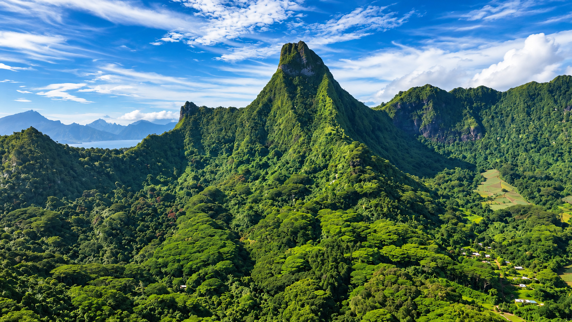How volcanoes shaped this tropical island