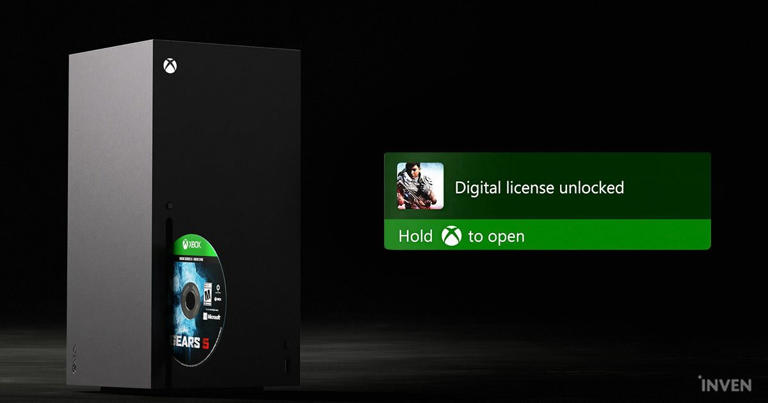 Just insert the disc: Xbox converts physical games to digital