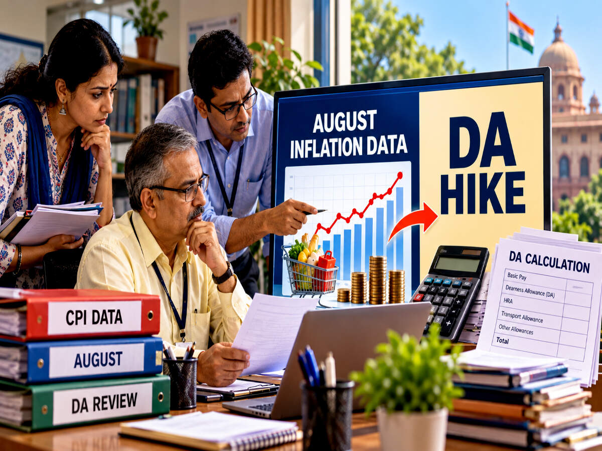 DA hike after August inflation data: Will dearness allowance rise to 65 ...
