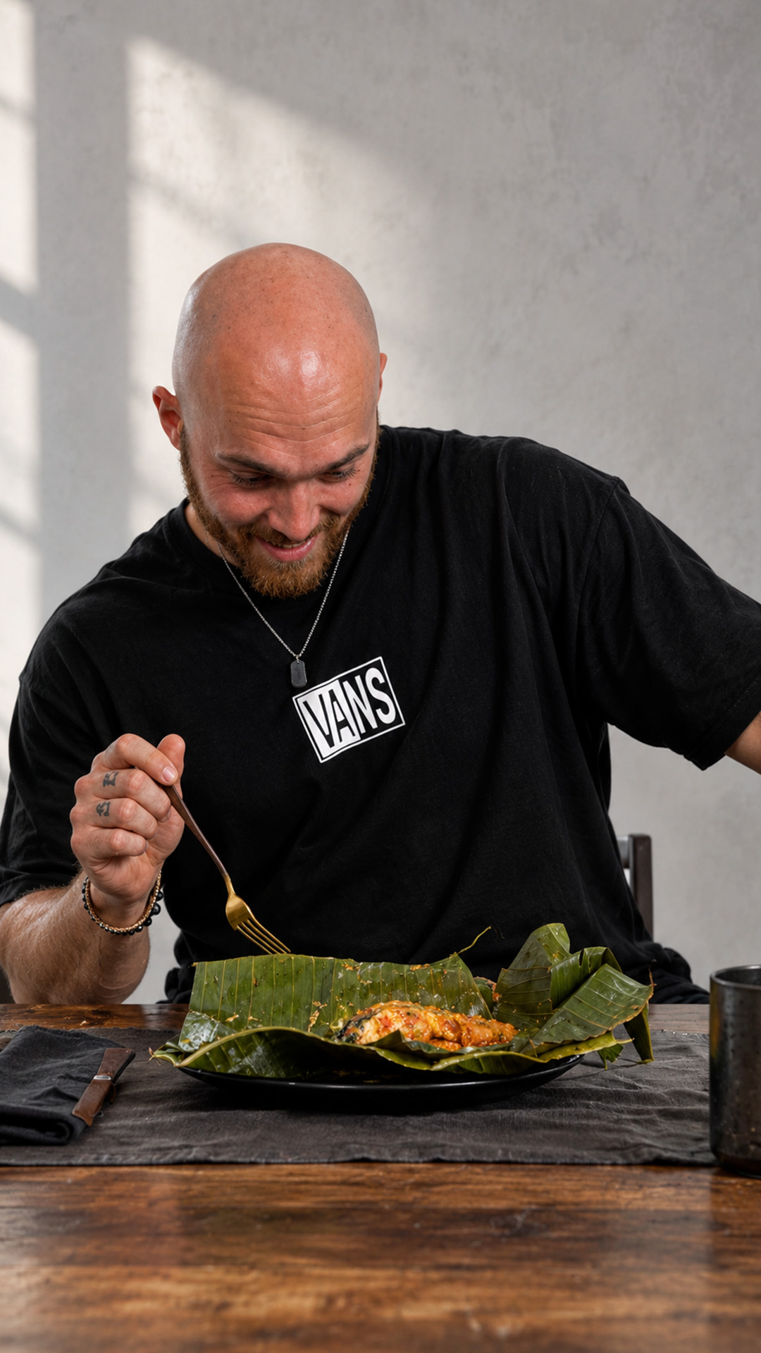 What does fish with fermented durian taste like?