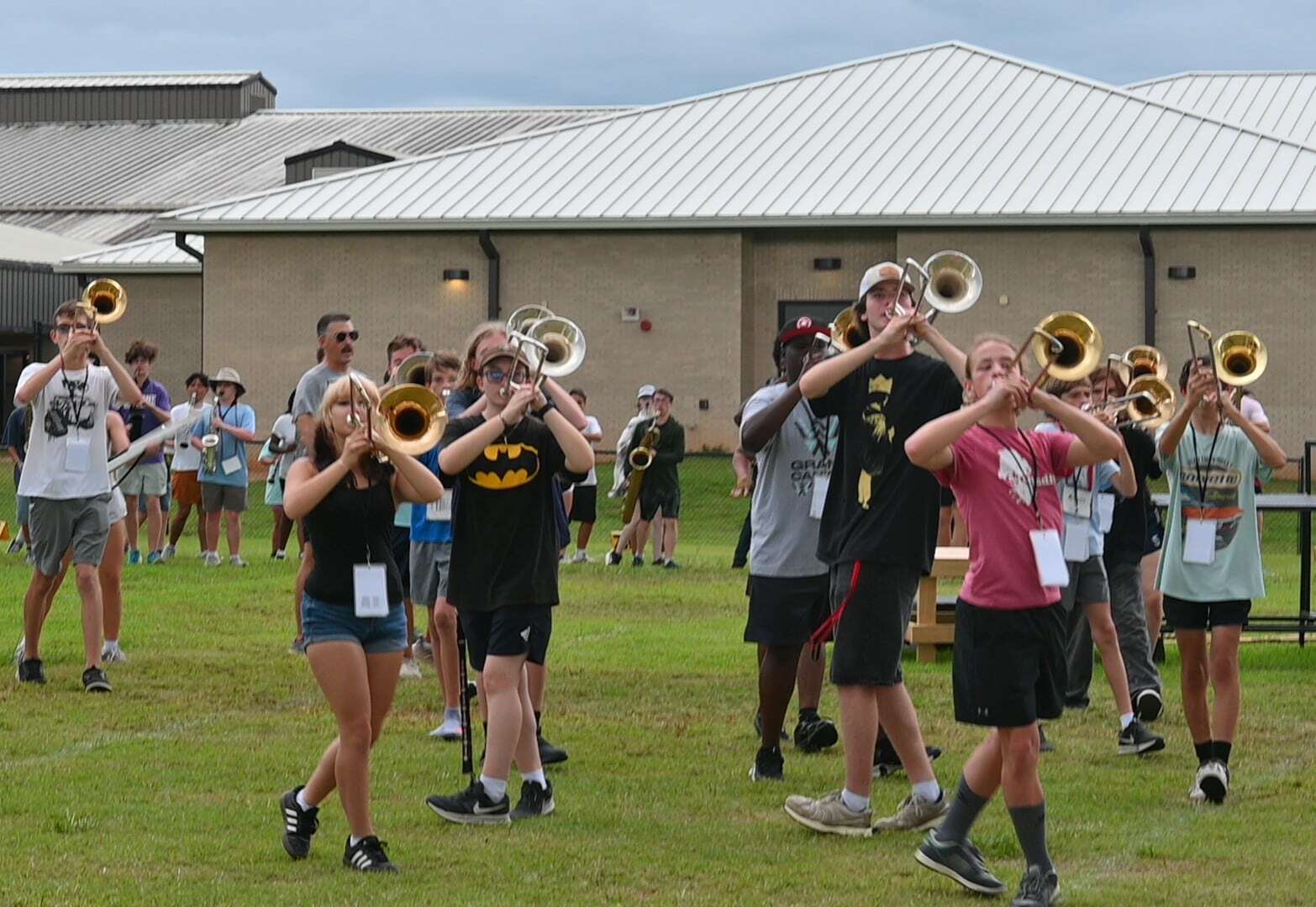 Daphne marching band sets record with 98 freshmen: 'It's all a big machine'