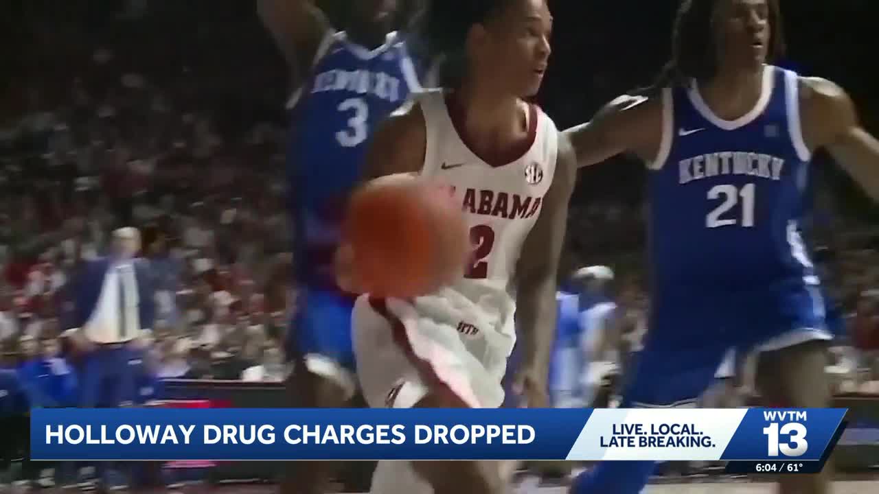 Holloway charges dropped