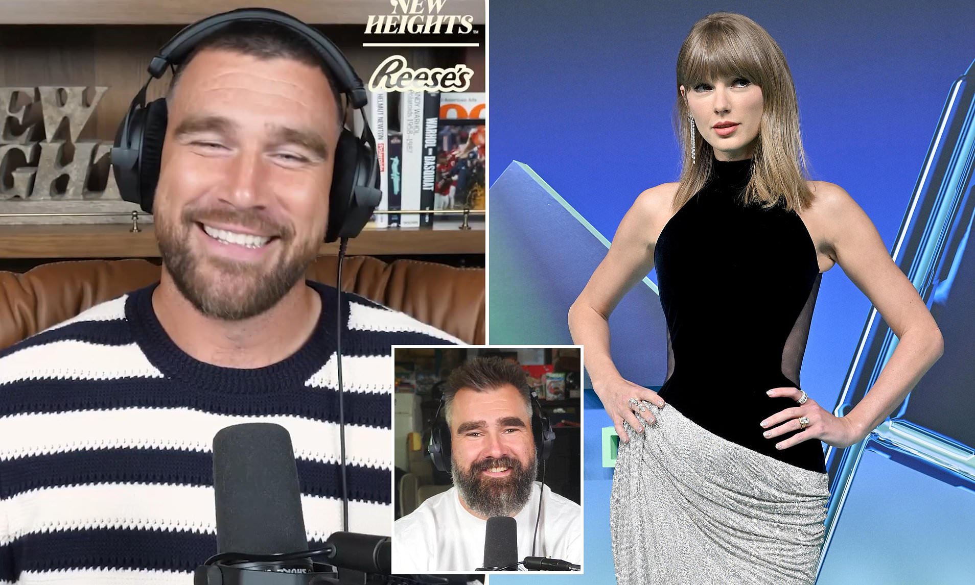 Travis and Jason Kelce give their verdict on Taylor Swift's new music