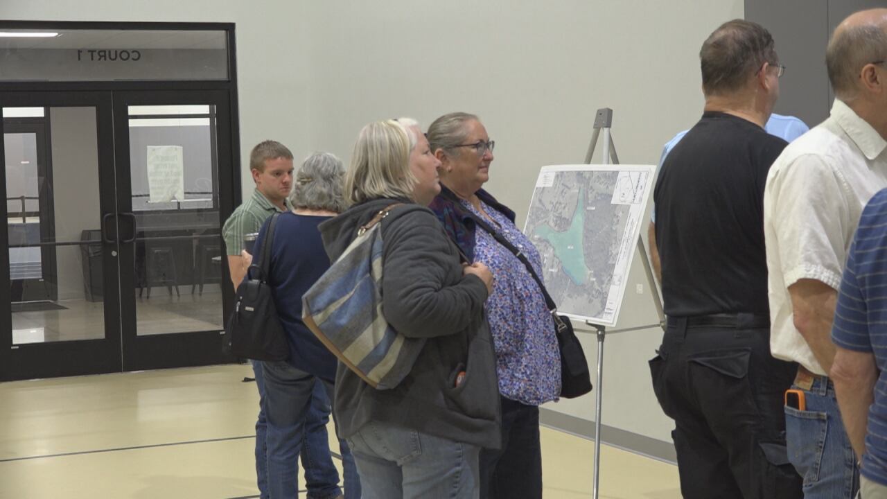 Public meeting held to discuss renovation plans to Lake Shenandoah Dam