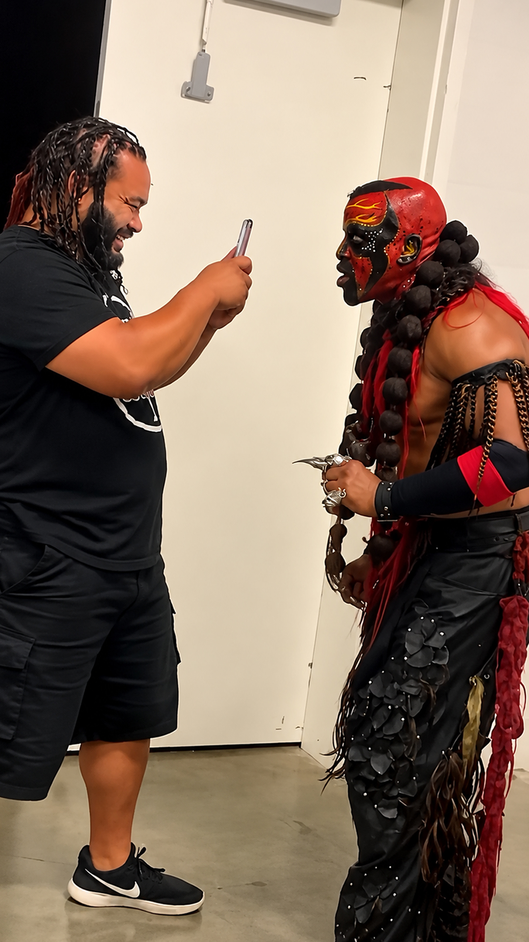 Jacob Fatu could not handle meeting the Boogeyman