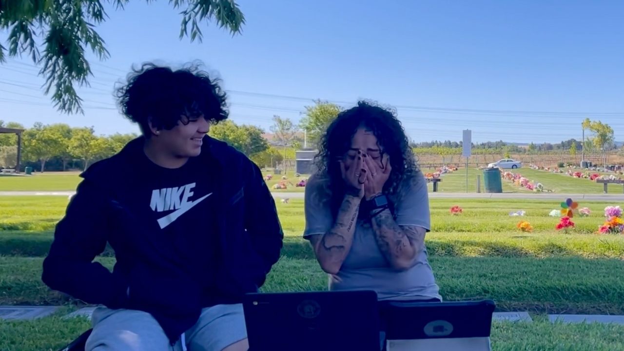 Single mom cries with joy as she discovers she's been accepted into ...