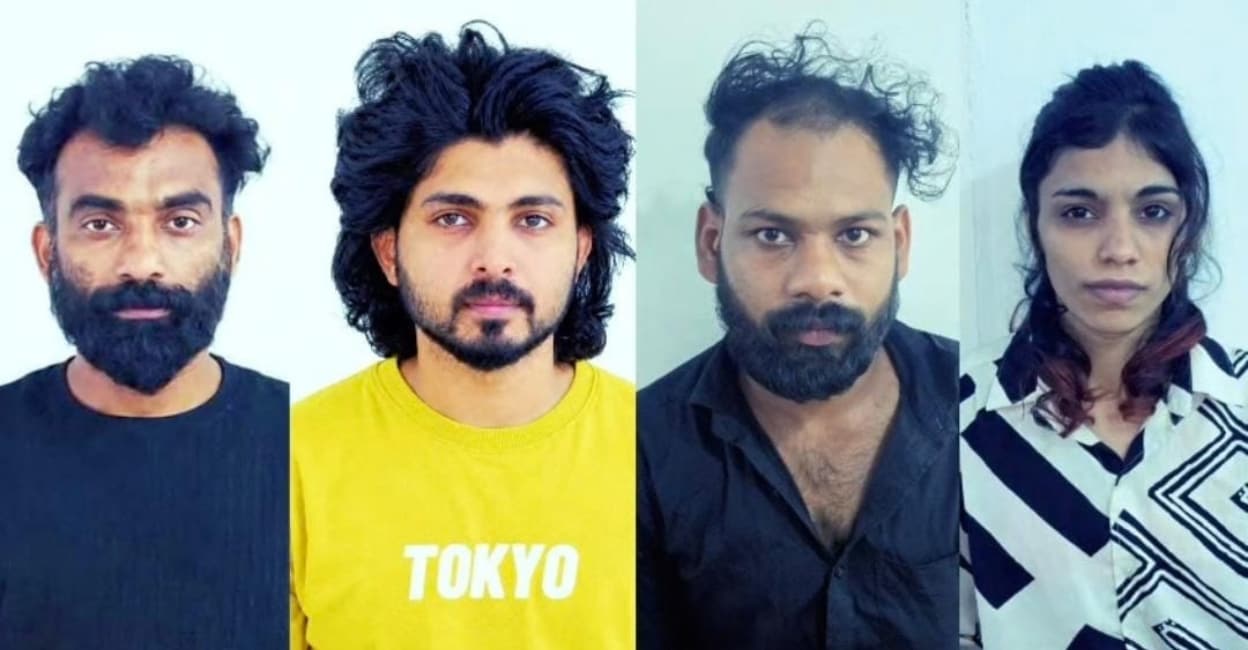 Four, including woman, arrested with MDMA in Malappuram