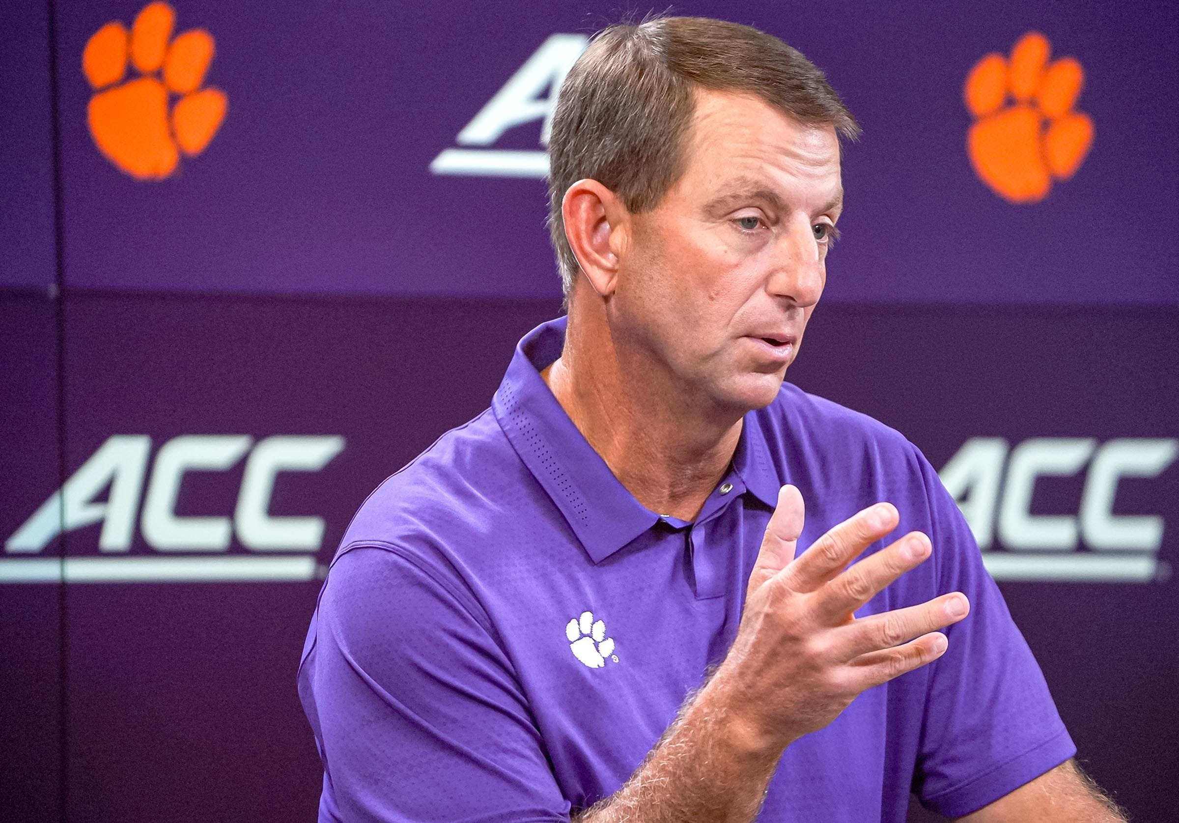 Dabo Swinney gives positive update on Hevin Brown-Shuler's recovery