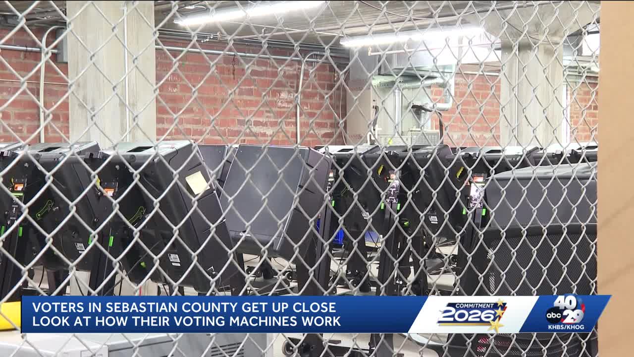 Sebastian County tests voting machines by hand as public watches ...