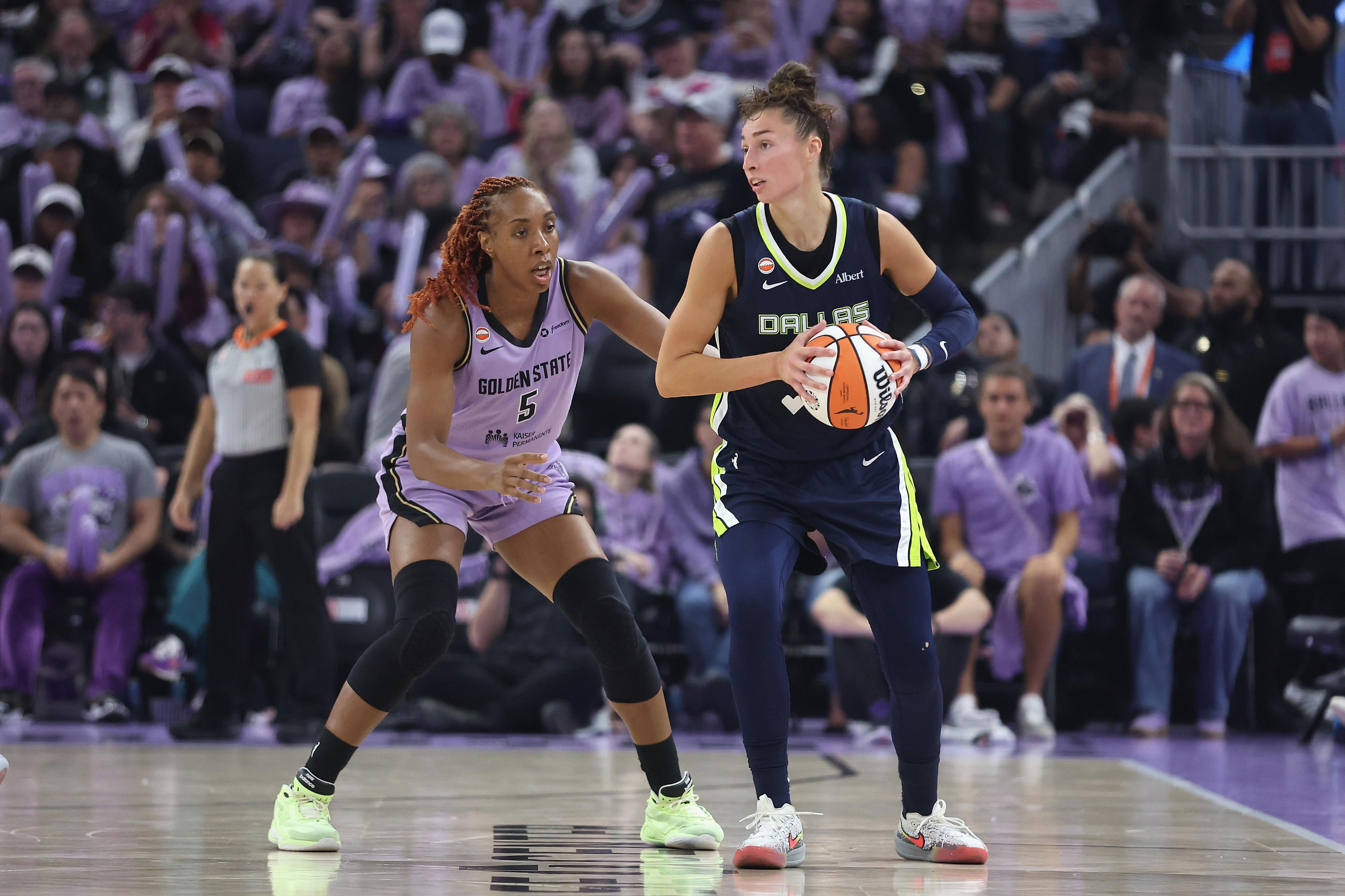 Dallas Wings forward Jessica Shepard wins WNBA Most Improved Player award