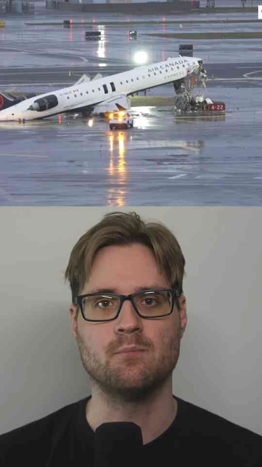 Air Canada jet collides with fire truck at LaGuardia