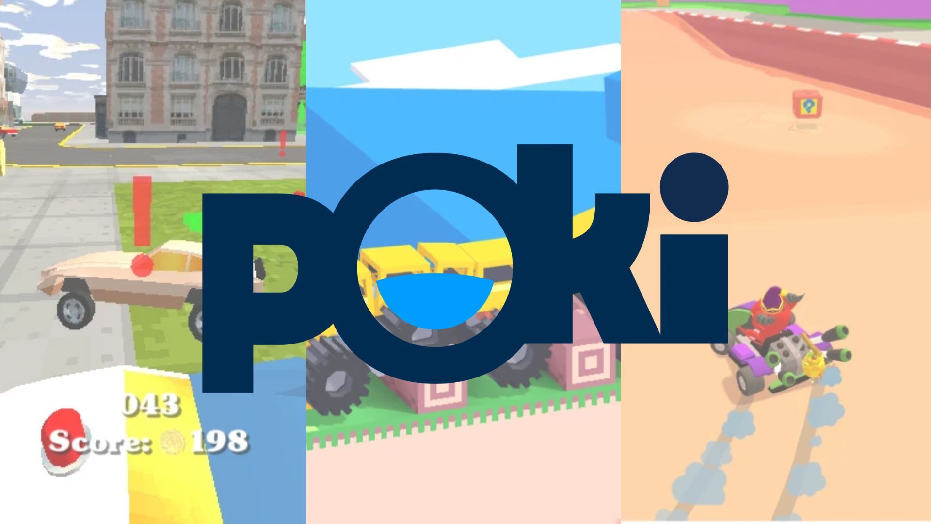 We played Poki's 3 best car games, and none of them are really racing games
